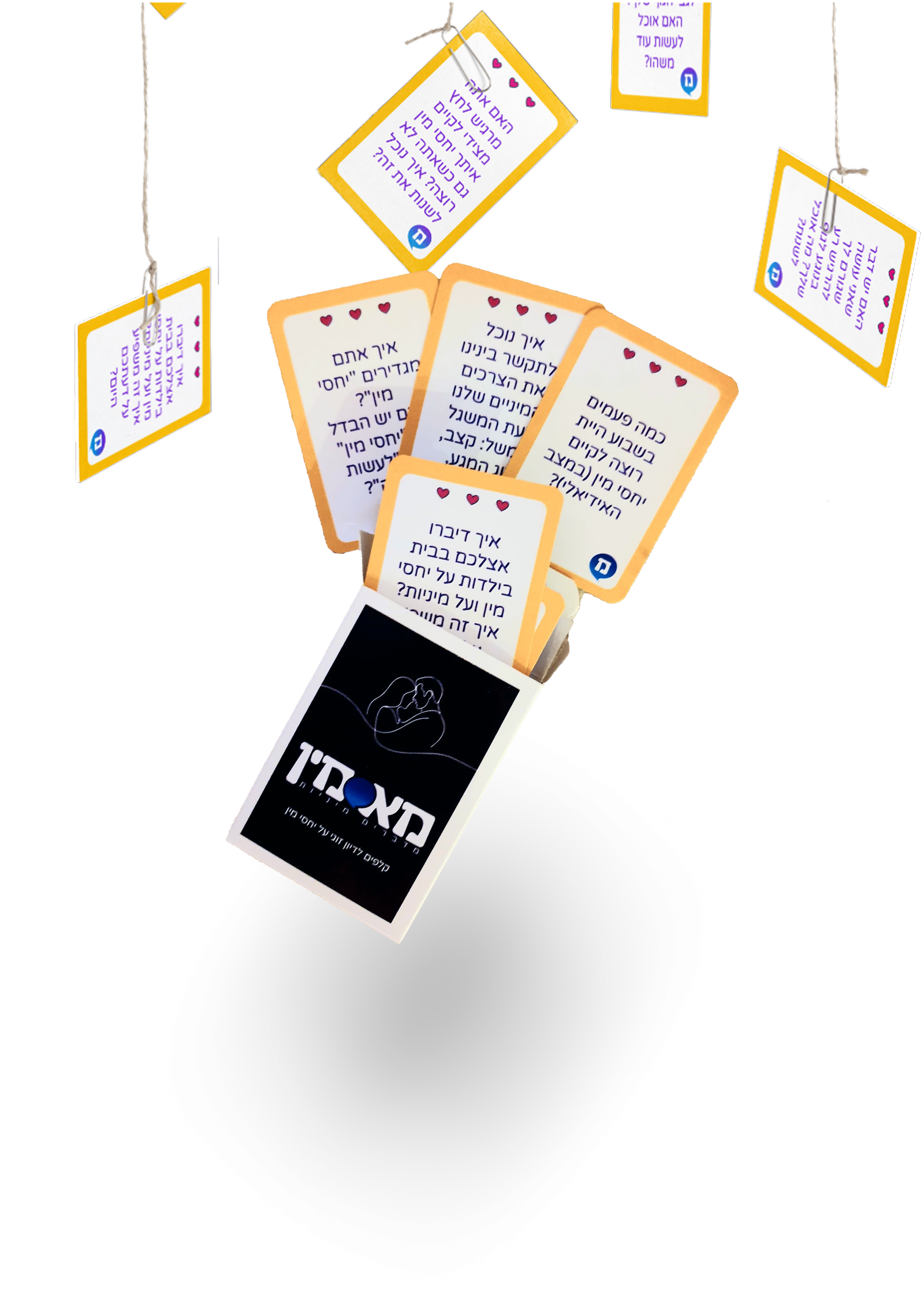 משחק קלפים לזוגות כדי לדון במין